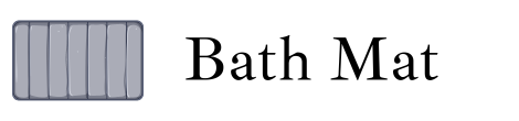 Bath Mat Logo 2